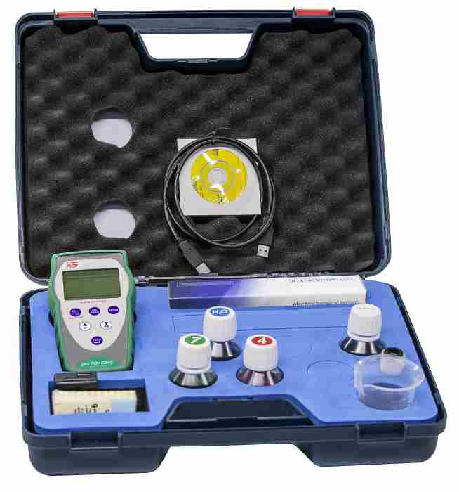 Kit pH-metro e conduttimetro portatile XS Instruments serie 70 Vio in valigetta con soluzioni di calibrazione